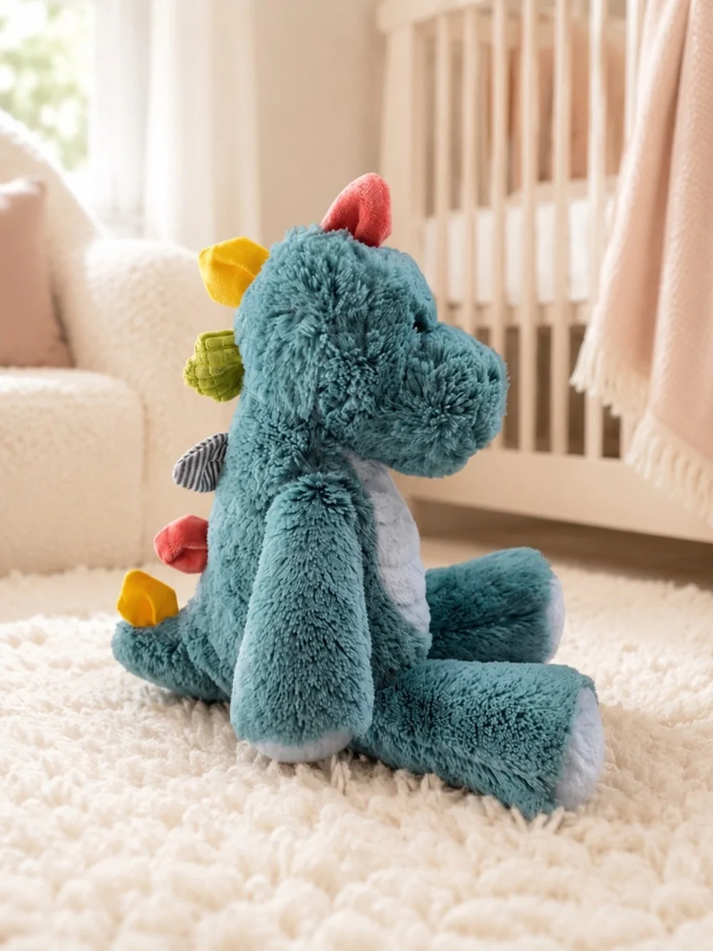 Mary Meyer Blue Dragon Plush Stuffed Animal Soft Baby Lovey Toy